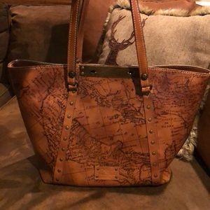 Patricia Nash Signature Map Benvenuto Tote